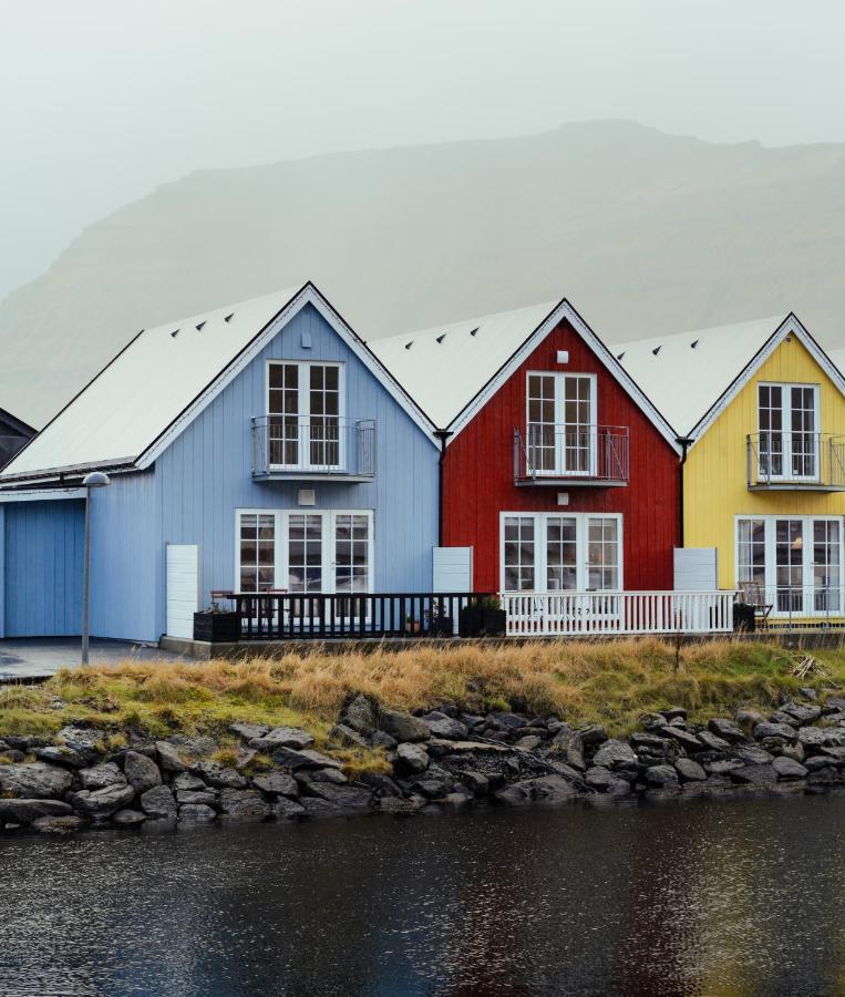 New Boat House Villa Leirvik Exterior photo